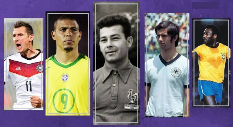 Top 5 Cau Thu Ghi Ban Nhieu Nhat Lich Su World Cup